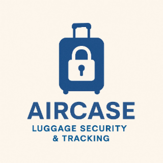 AIRCASE LUGGAGE SECURITY & TRACKING logo