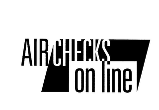 AIRCHECKS ONLINE logo