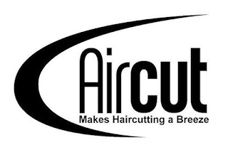 AIRCUT MAKES HAIRCUTTING A BREEZE logo