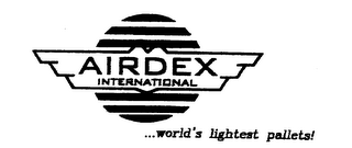 AIRDEX INTERNATIONAL...WORLD'S LIGHTEST PALLETS! logo
