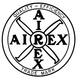 AIREX QUALITY - EFFICIENCY TRADE MARK logo