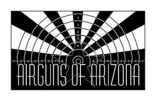 AIRGUNS OF ARIZONA 4 5 6 7 8 1 2 3 4 5 6 7 8 8 7 6 5 4 3 2 1 logo