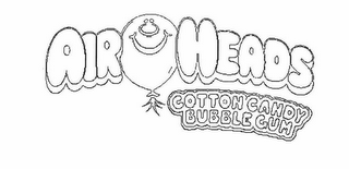 AIRHEADS COTTON CANDY BUBBLE GUM logo