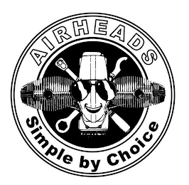 AIRHEADS SIMPLE BY CHOICE logo