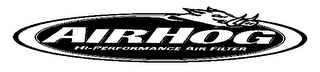 AIRHOG HI-PERFORMANCE AIR FILTER logo