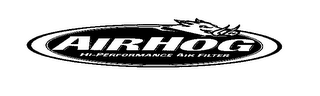 AIRHOG HI-PERFORMANCE AIR FILTER logo