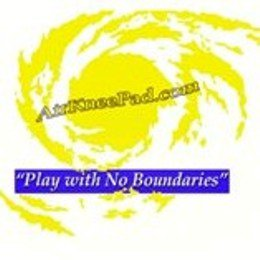 AIRKNEEPAD.COM "PLAY WITH NO BOUNDARIES" logo