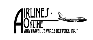 AIRLINES-ONLINE AND TRAVEL SERVICES NETWORK, INC." logo