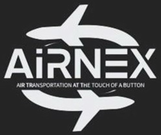AIRNEX AIR TRANSPORTATION AT THE TOUCH OF A BUTTON logo