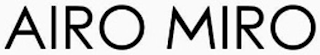 AIRO MIRO logo