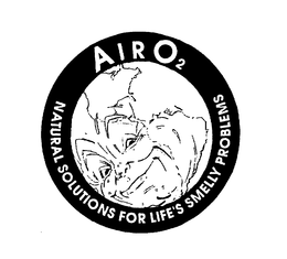 AIRO NATURAL SOLUTIONS FOR LIFE'S SMELLY PROBLEMS logo