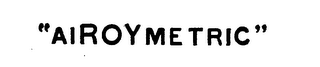 " AIROYMETRIC" logo