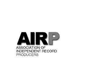 AIRP ASSOCIATION OF INDEPENDENT RECORD PRODUCERS logo