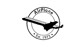 AIRPLANE EST. 1973 logo