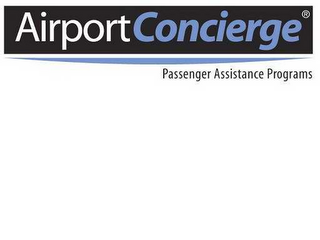 AIRPORT CONCIERGE PASSENGER ASSISTANCE PROGRAMS logo