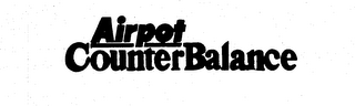 AIRPOT COUNTER BALANCE logo