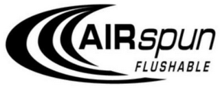 AIRSPUN FLUSHABLE logo