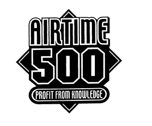 AIRTIME 500 PROFIT FROM KNOWLEDGE logo