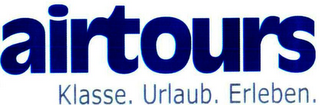 AIRTOURS KLASSE. URLAUB. ERLEBEN. logo