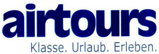AIRTOURS KLASSE. URLAUB. ERLEBEN. logo