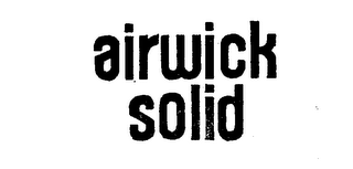 AIRWICK SOLID