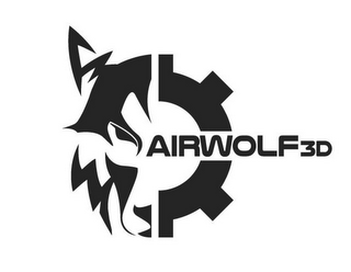 AIRWOLF 3D logo