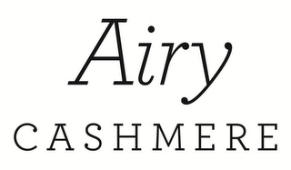 AIRY CASHMERE logo
