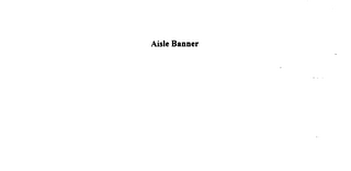 AISLE BANNER logo