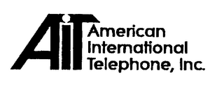 AIT AMERICAN INTERNATIONAL TELEPHONE, INC. logo