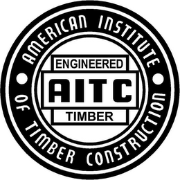 AITC AMERICAN INSTITUTE OF TIMBER CONSTRUCTION ENGINEERED TIMBER logo