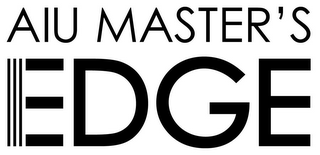 AIU MASTER'S EDGE logo