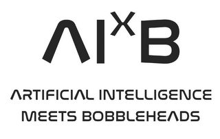 AIXB ARTIFICIAL INTELLIGENCE MEETS BOBBLEHEADS logo