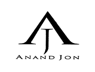 AJ ANAND JON logo