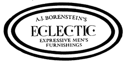 A.J. BORENSTEIN'S ECLECTIC EXPRESSIVE MEN'S FURNISHINGS logo