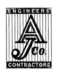 AJ CO.  ENGINEERS CONTRACTORS logo