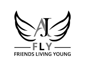 AJ FLY FRIENDS LIVING YOUNG logo