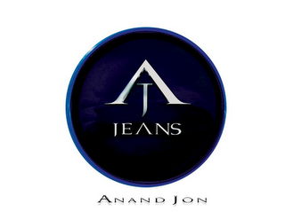 AJ JEANS ANAND JON logo