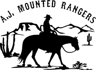 A.J. MOUNTED RANGERS logo