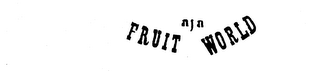 AJA FRUIT WORLD logo