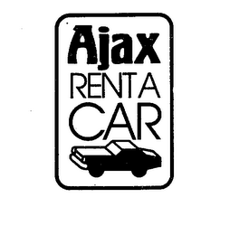 AJAX RENT A CAR logo