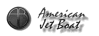 AJB AMERICAN JET BOAT logo