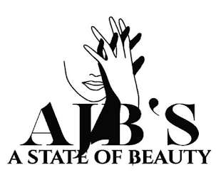 AJB'S A STATE OF BEAUTY logo