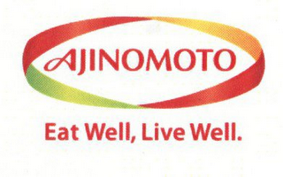 AJINOMOTO EAT WELL, LIVE WELL. logo