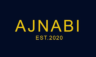 AJNABI EST.2020 logo