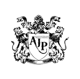 AJP CUSTOM DRUMS logo