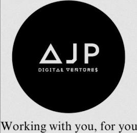 AJP DIGITAL VENTURES WORKING WITH YOU, FOR YOU logo