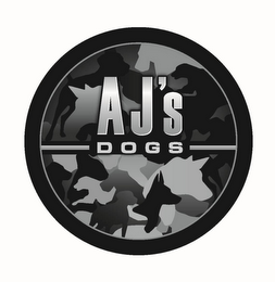 AJ'S DOGS logo