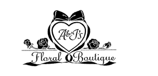 A&J'S FLORAL BOUTIQUE logo