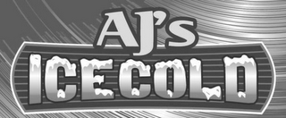 AJ'S ICE COLD logo