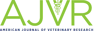 AJVR V AMERICAN JOURNAL OF VETERINARY RESEARCH logo